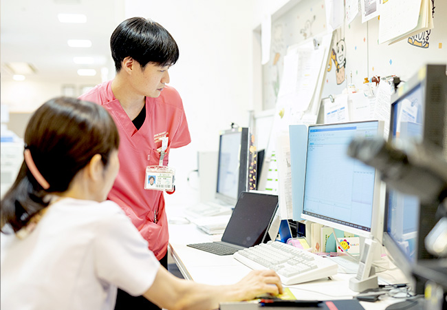 外来見学、病棟見学 イメージ