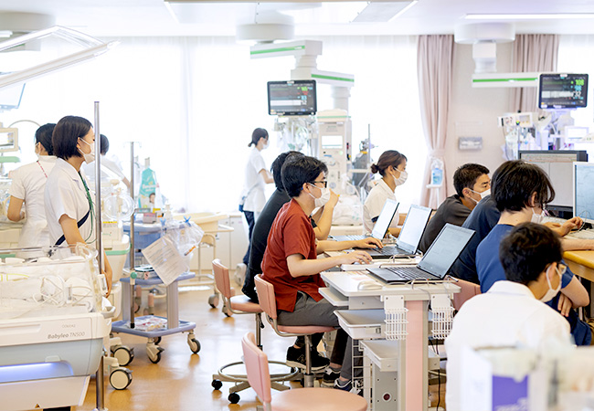 外来見学、病棟見学 イメージ